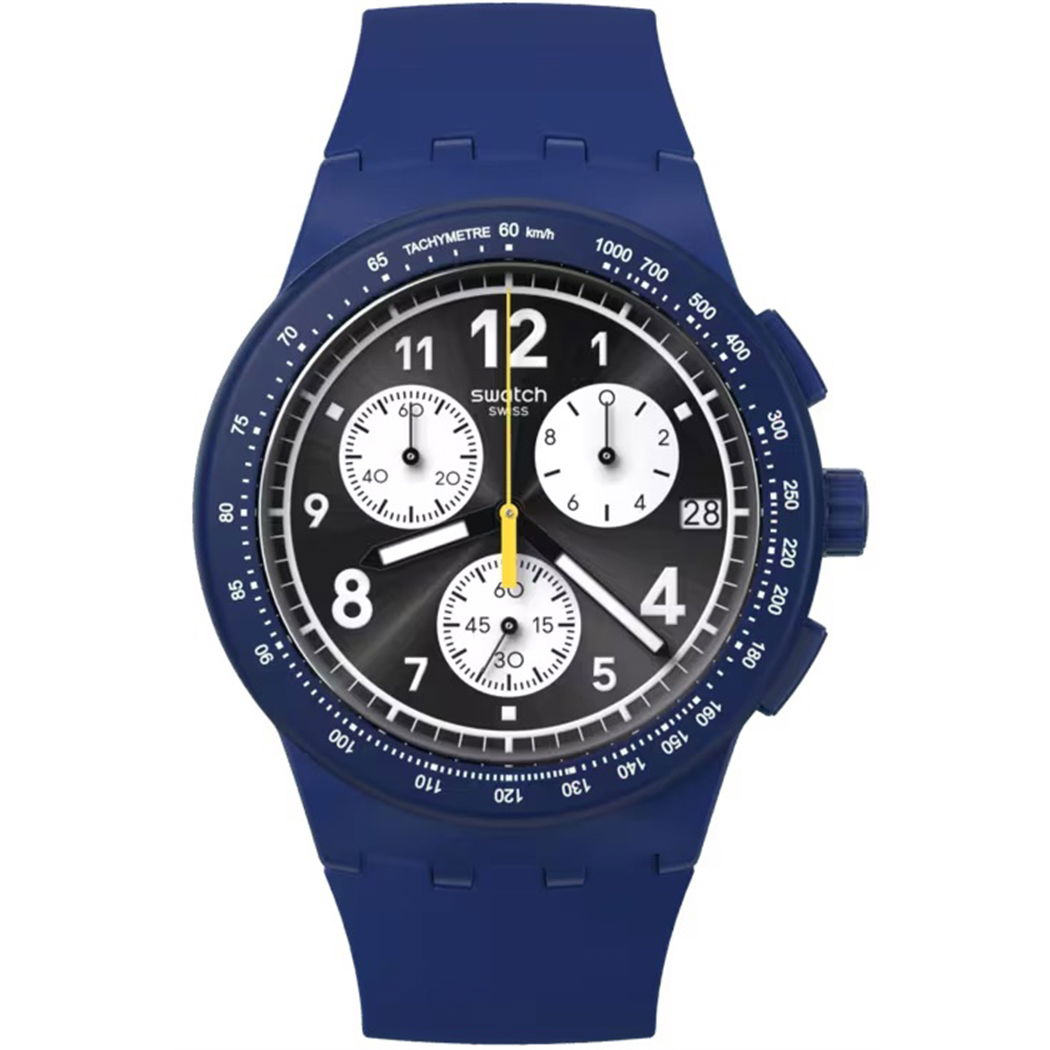 Swatch Susn418 Nothing Basic About Blue
