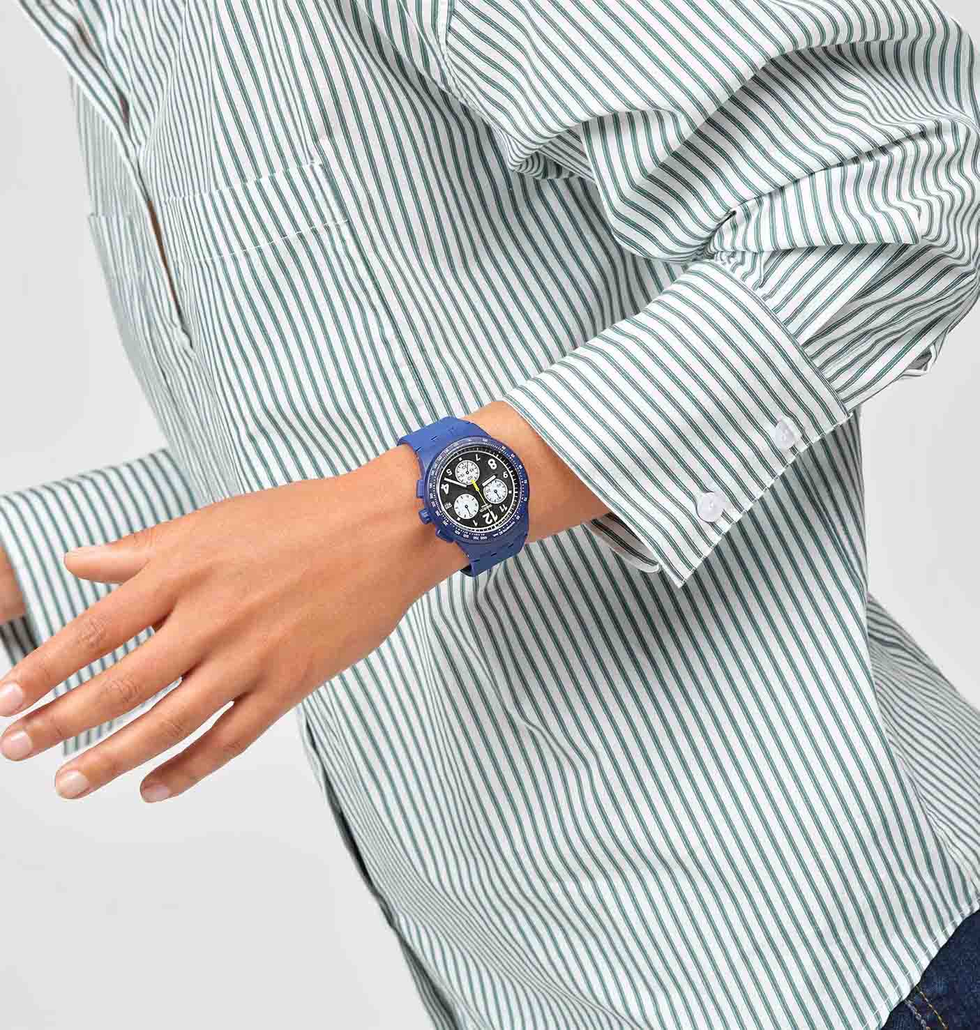 Swatch Susn418 Nothing Basic About Blue