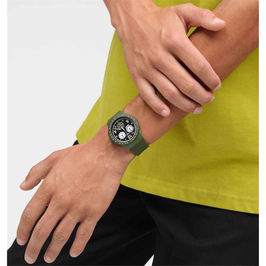 Swatch Susg406 Nothing Basic About Green