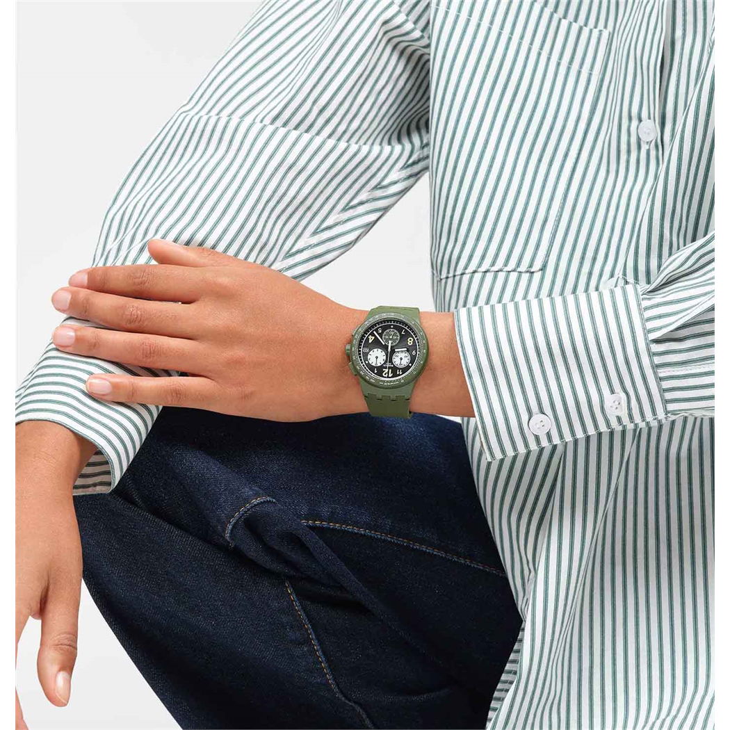 Swatch Susg406 Nothing Basic About Green