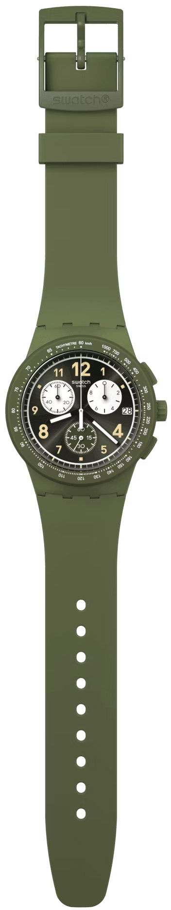 Swatch Susg406 Nothing Basic About Green Erkek Kol Saati