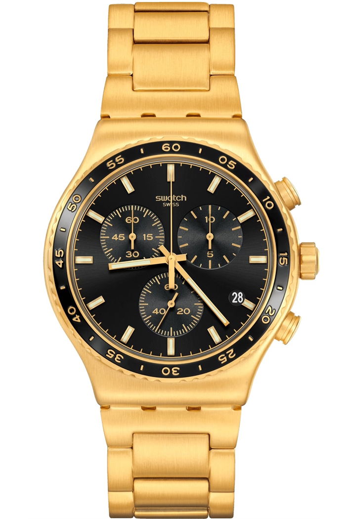 Swatch Yvg418g In The Black Kol Saati