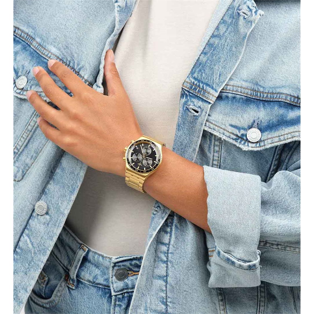 Swatch Yvg418g In The Black Kol Saati