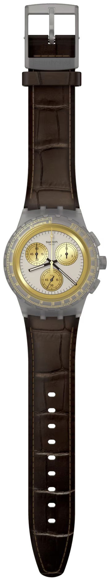 Swatch Susm100 GOLDEN RADIANCE Kol Saati