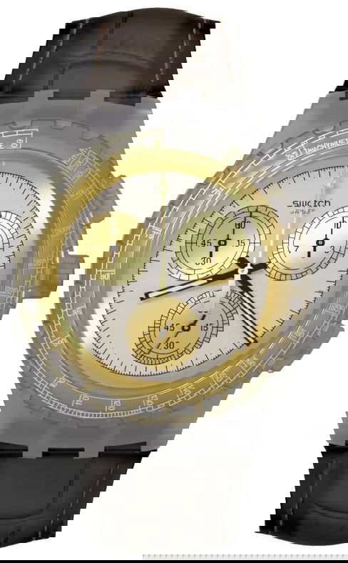 Swatch Susm100 GOLDEN RADIANCE Kol Saati