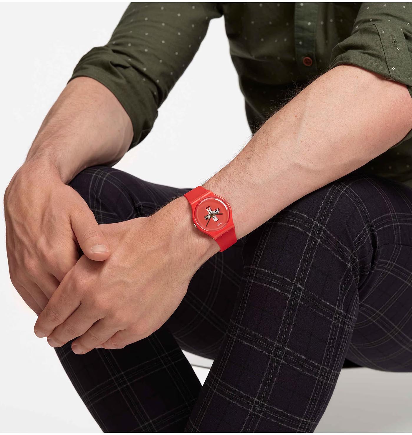 Swatch So29r104-S14 SWISS AROUND THE CLOCK