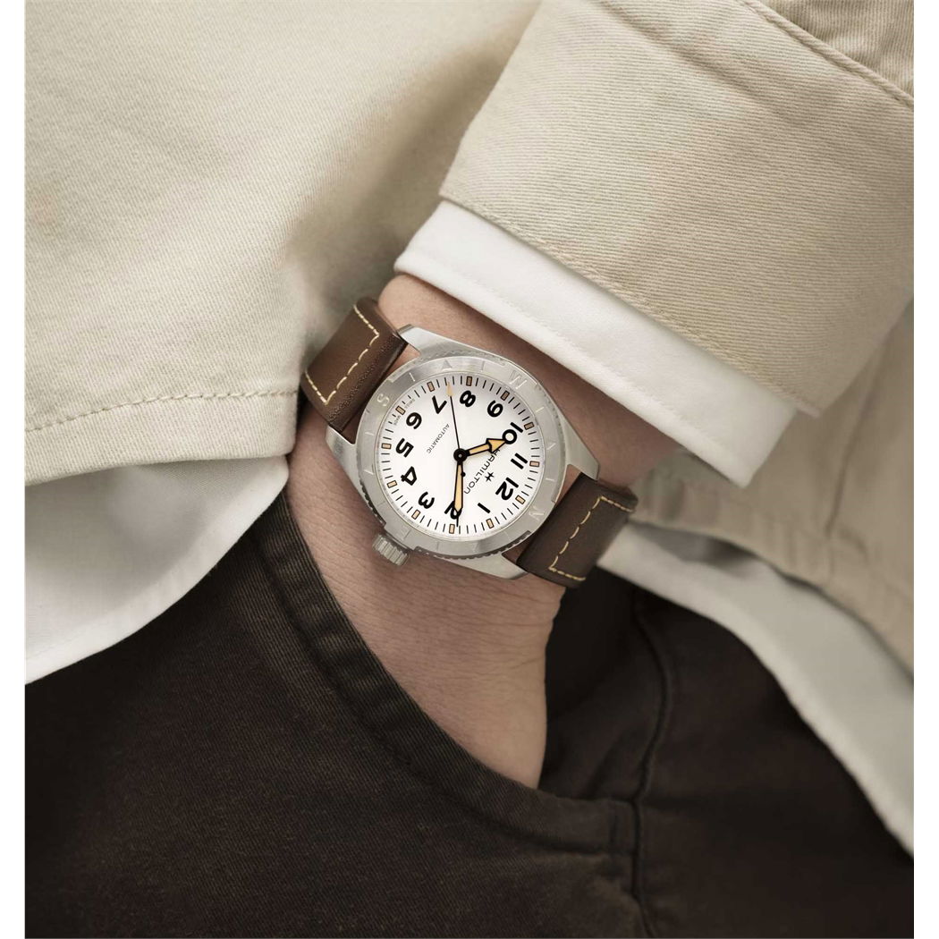 Hamilton H70315510 Khaki Field Expedition Auto 41mm Erkek Kol Saati