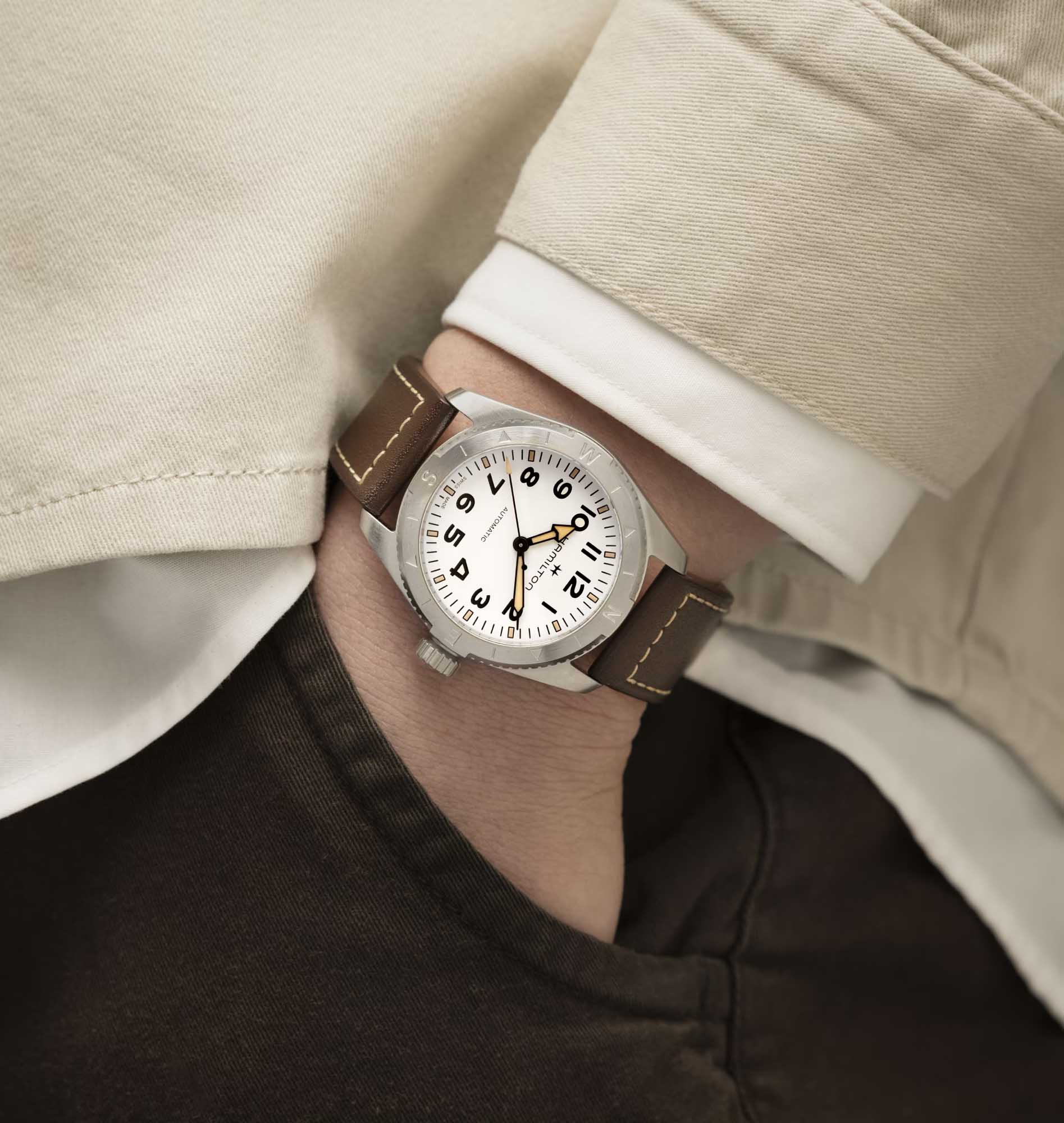 Hamilton H70315510 Khaki Field Expedition Auto 41mm Erkek Kol Saati