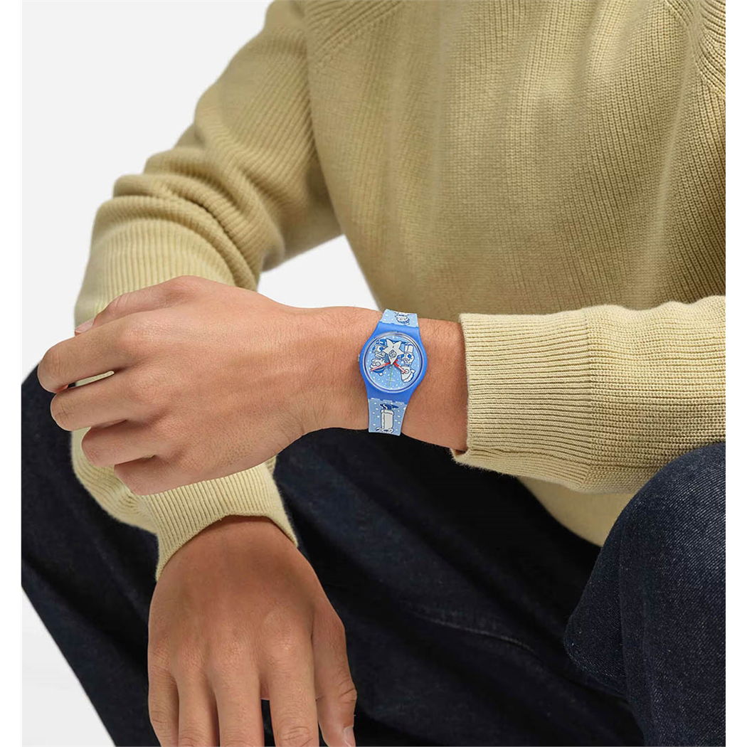 Swatch So28z126 TIDINGS OF JOY