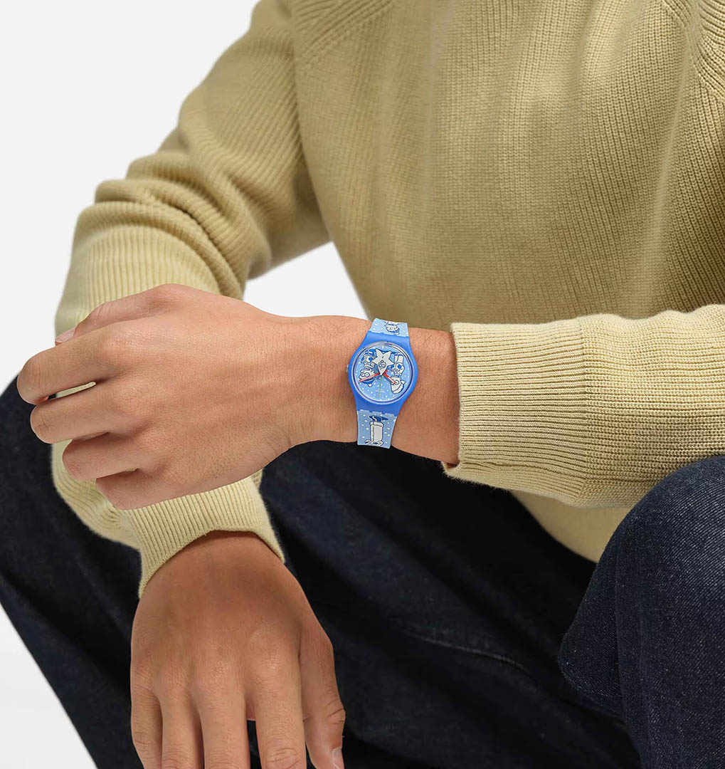 Swatch So28z126 TIDINGS OF JOY