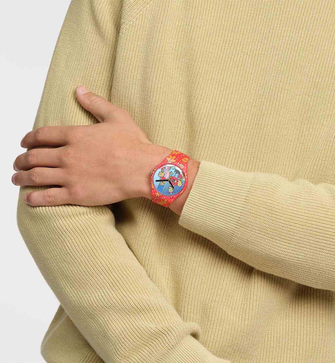 Swatch Suoz361 WONDROUS WINTER WONDERLAND