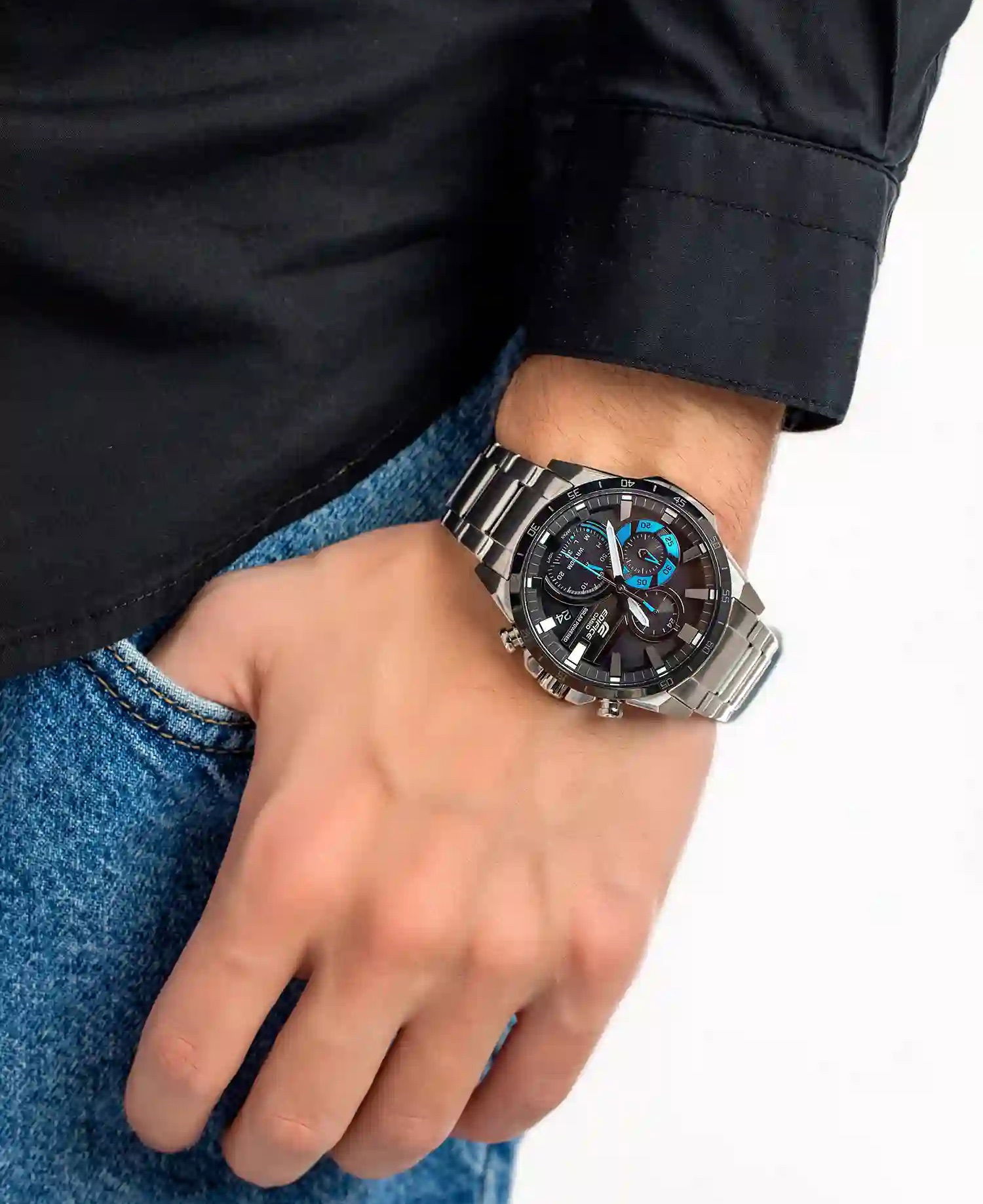 Casio Eqs-940Db-1Bvudf Edifice Erkek Kol Saati