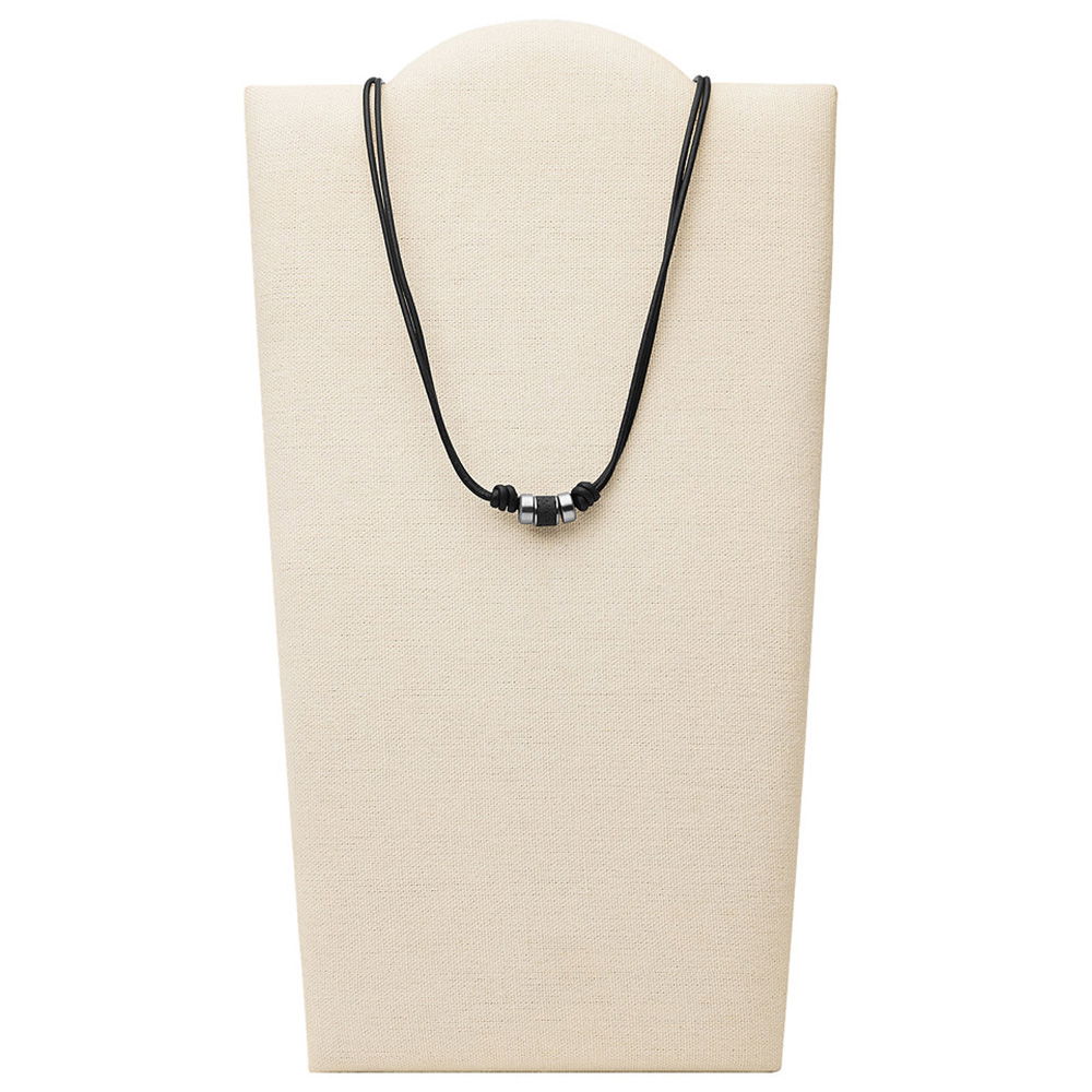 Fossil Jf03690-040 Erkek Deri Kolye