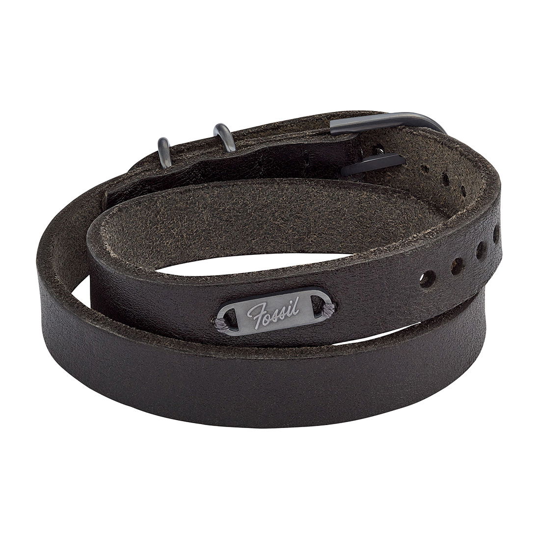 Fossil Jf04128-793 Erkek Deri Bileklik