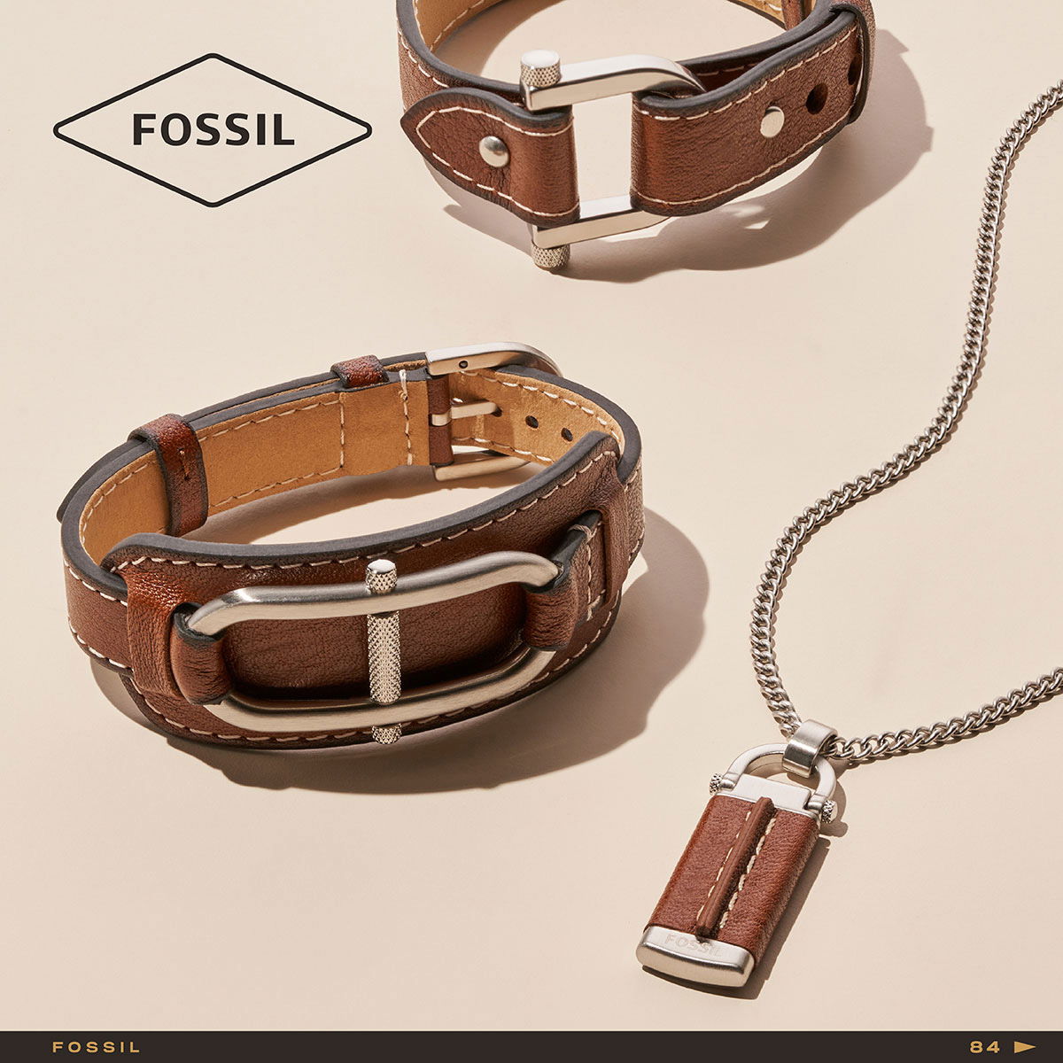 Fossil Jf04397-040 Erkek Bileklik