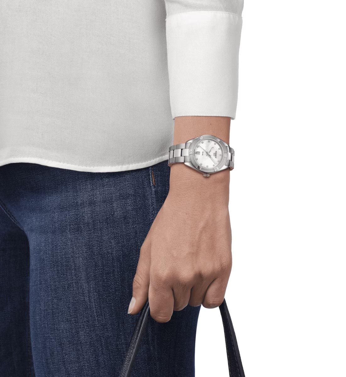 Tissot PR 100 Sport Chic 36mm T1019101111600 - Kadın Kol Saati (T101.910.11.116.00)