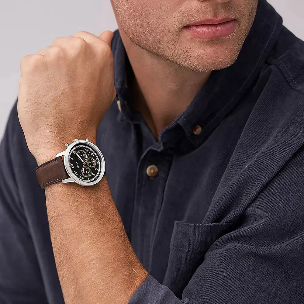 Fossil Ffs6024 Kronograf Erkek Kol Saati