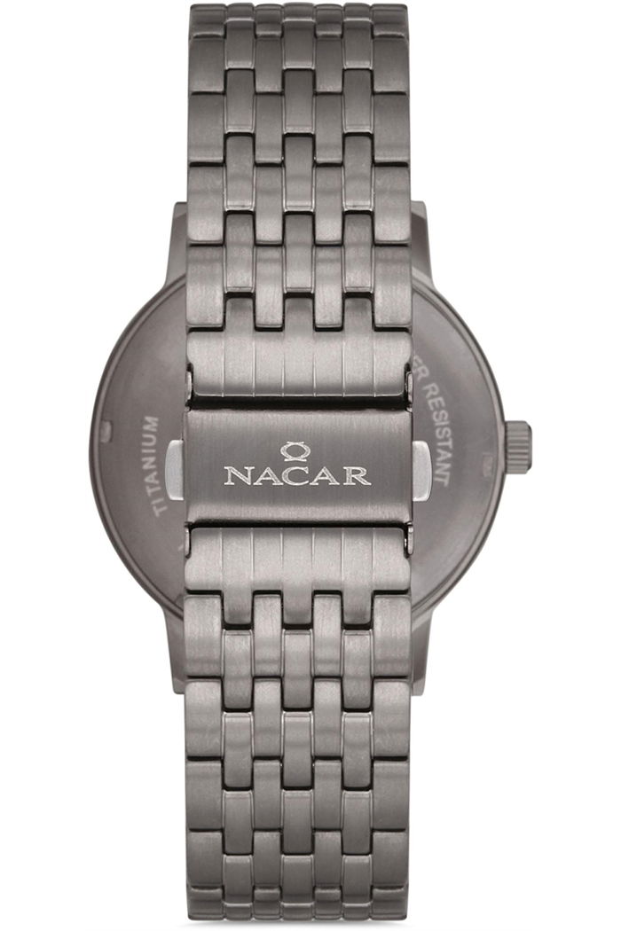 Nacar Nc34-250236-Tlm Titanyum Erkek Kol Saati