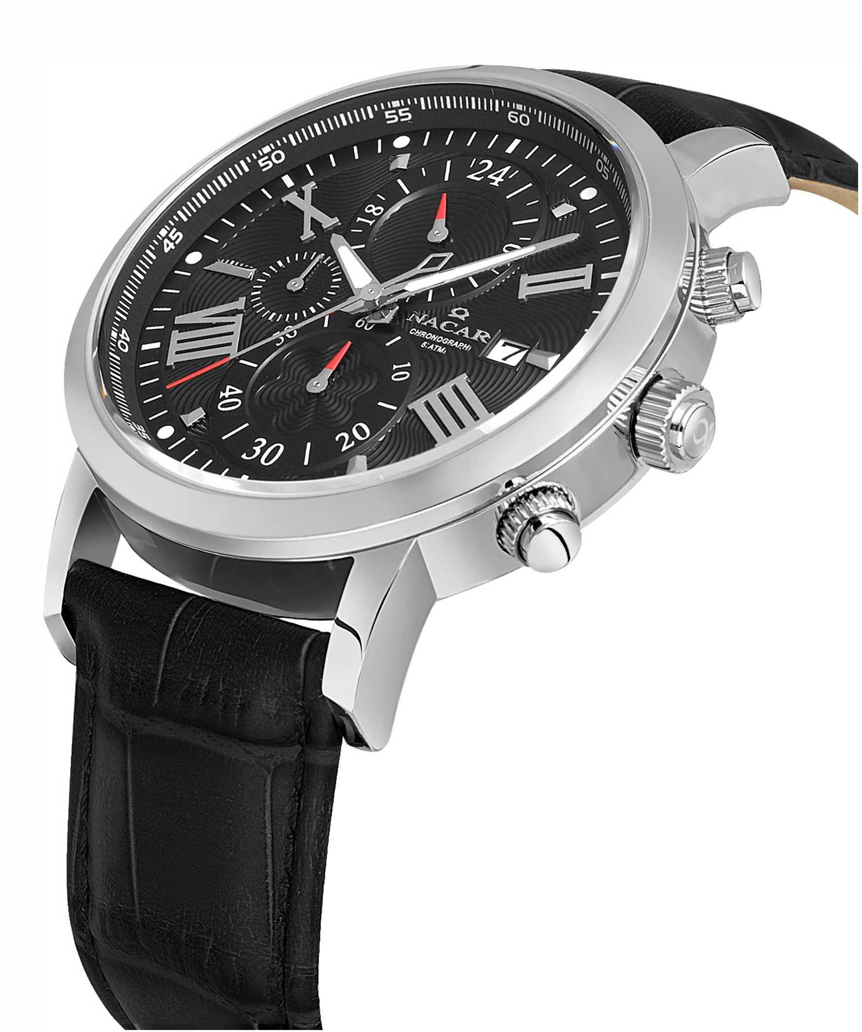 Nacar Nc34-29C709-Abl1 Kronograf Erkek Kol Saati