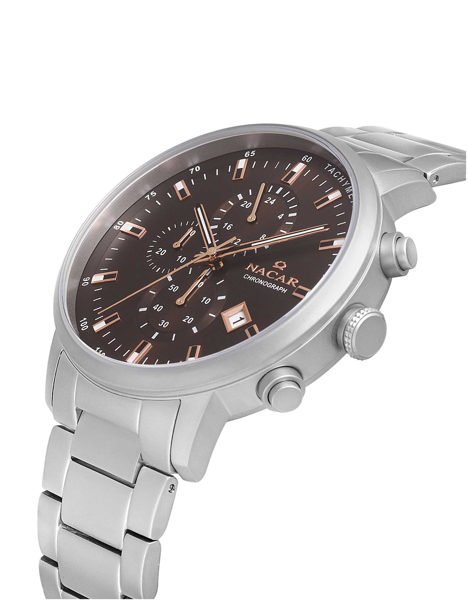 Nacar Nc34-29B257-Agrm Kronograph Erkek Kol Saati