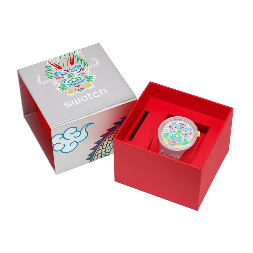 Swatch Sb05z102 DRAGON IN CLOUD
