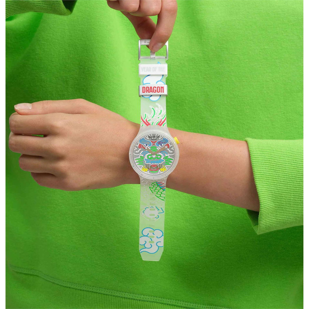 Swatch Sb05z102 DRAGON IN CLOUD