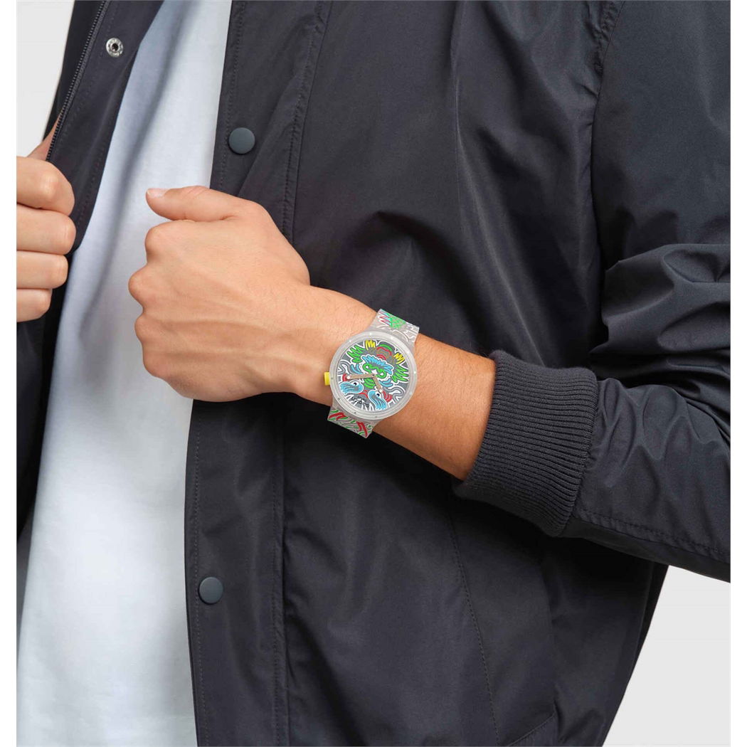 Swatch Sb05z102 DRAGON IN CLOUD