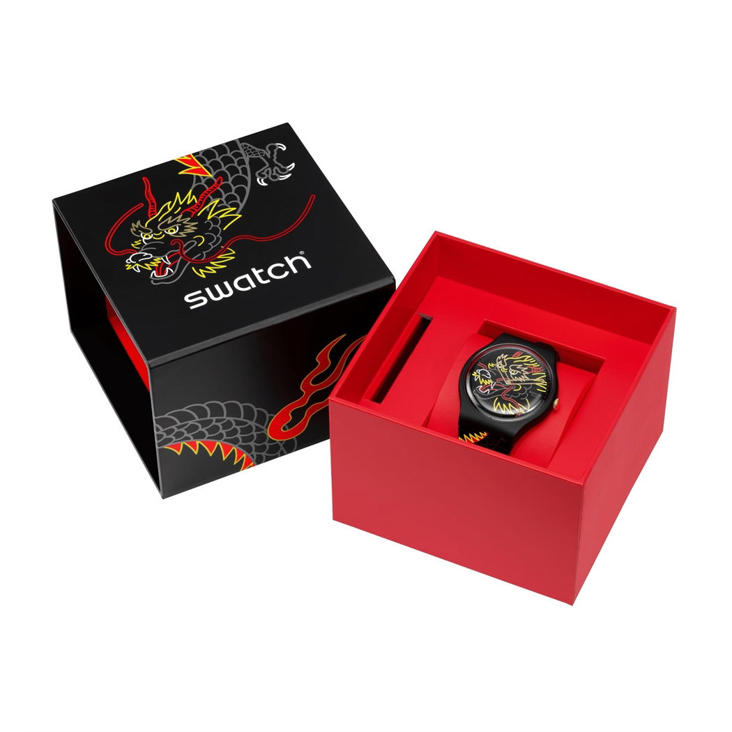 Swatch So29z137-5300 DRAGON IN WIND PAY!