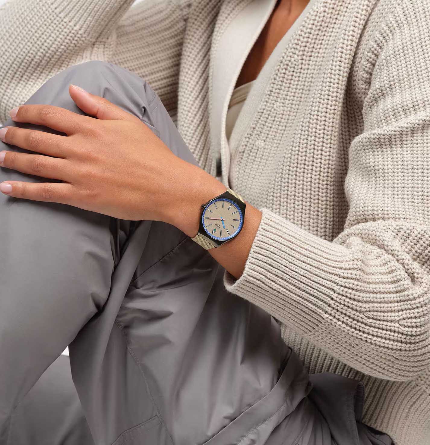 Swatch Syxm100 Sunbaked Sandstone Kadın Kol Saati