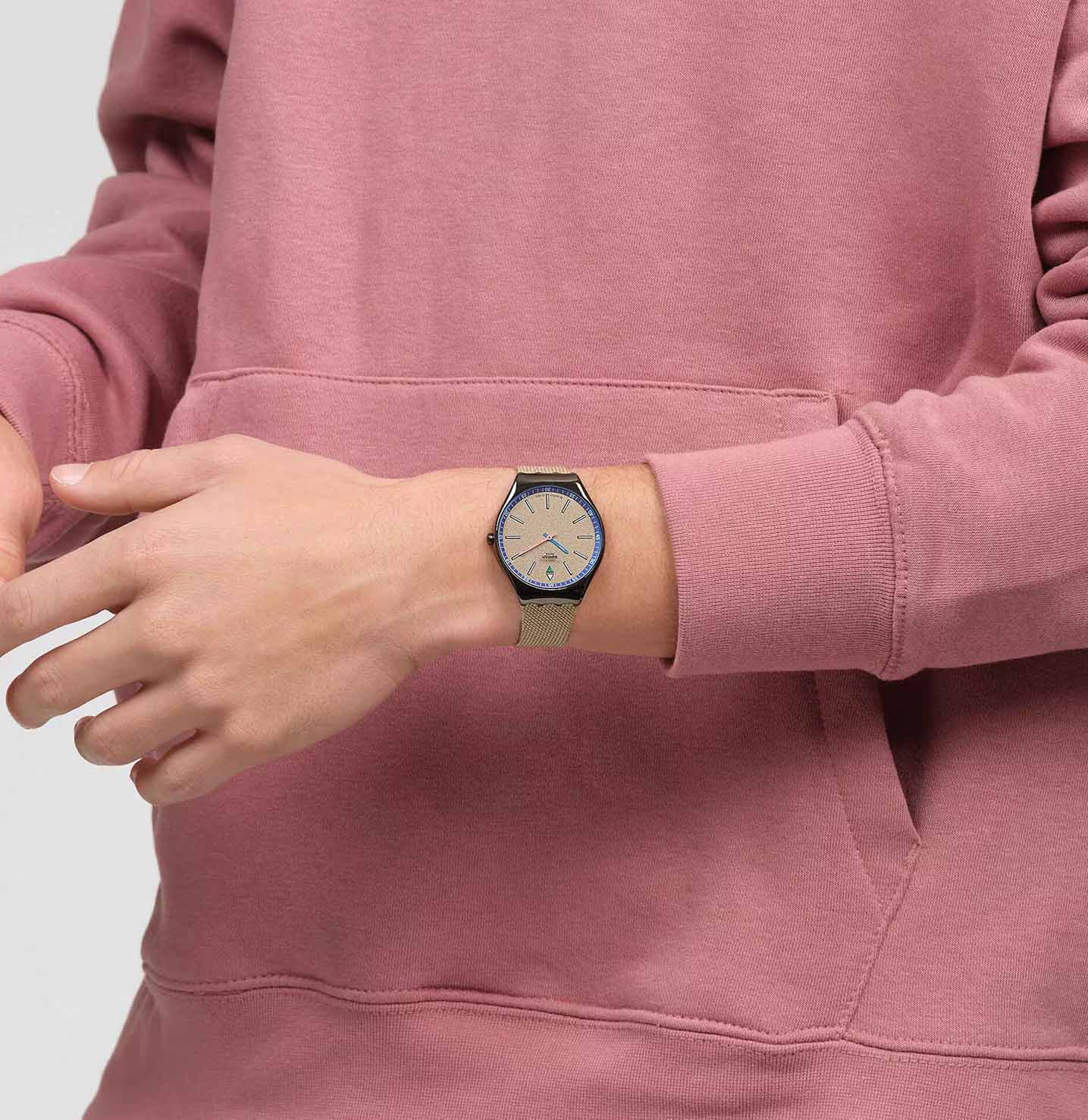 Swatch Syxm100 Sunbaked Sandstone Kadın Kol Saati