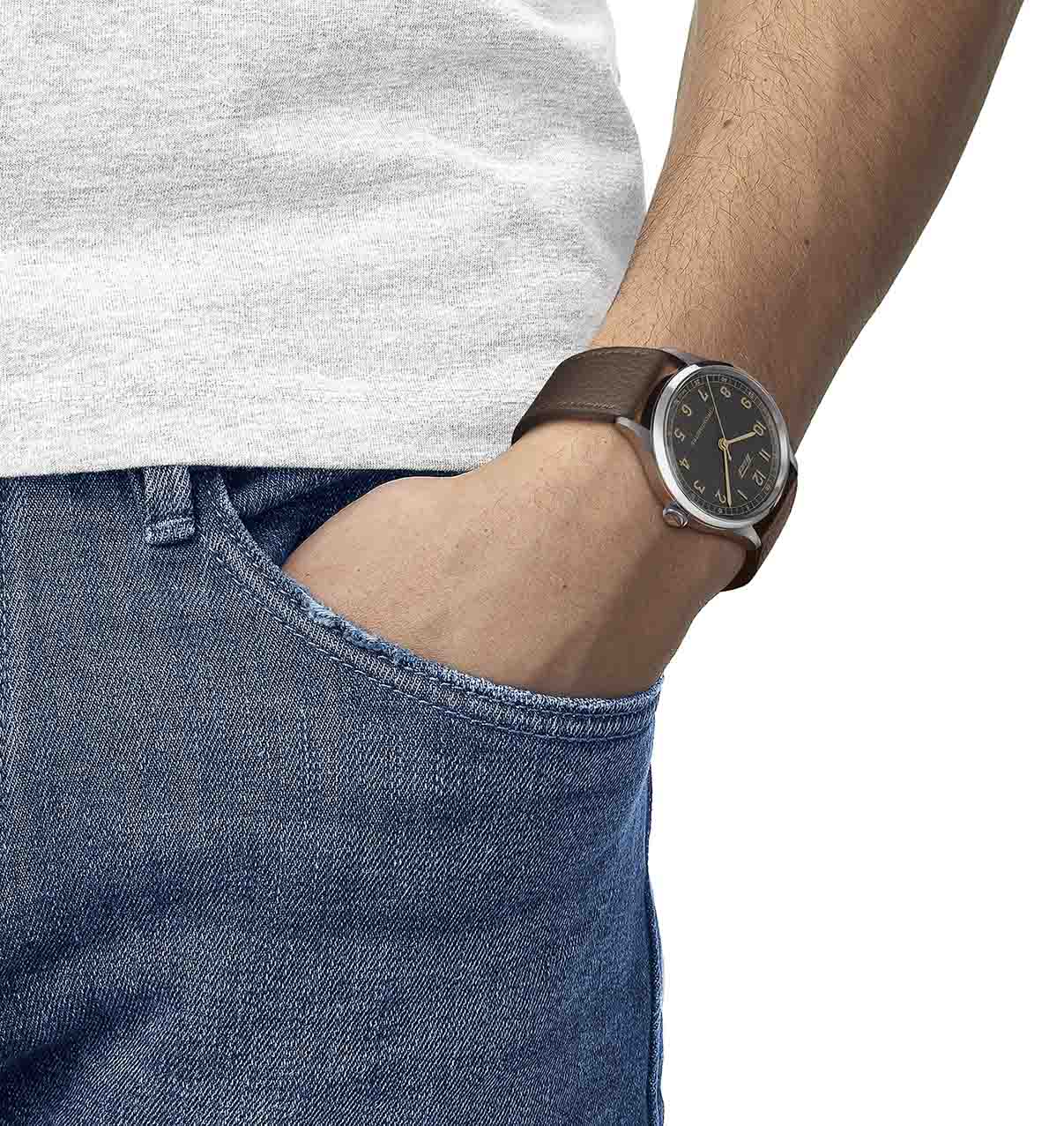 Tissot Heritage 1938 39mm T1424641606200 - Otomatik Erkek Saati (T142.464.16.062.00)