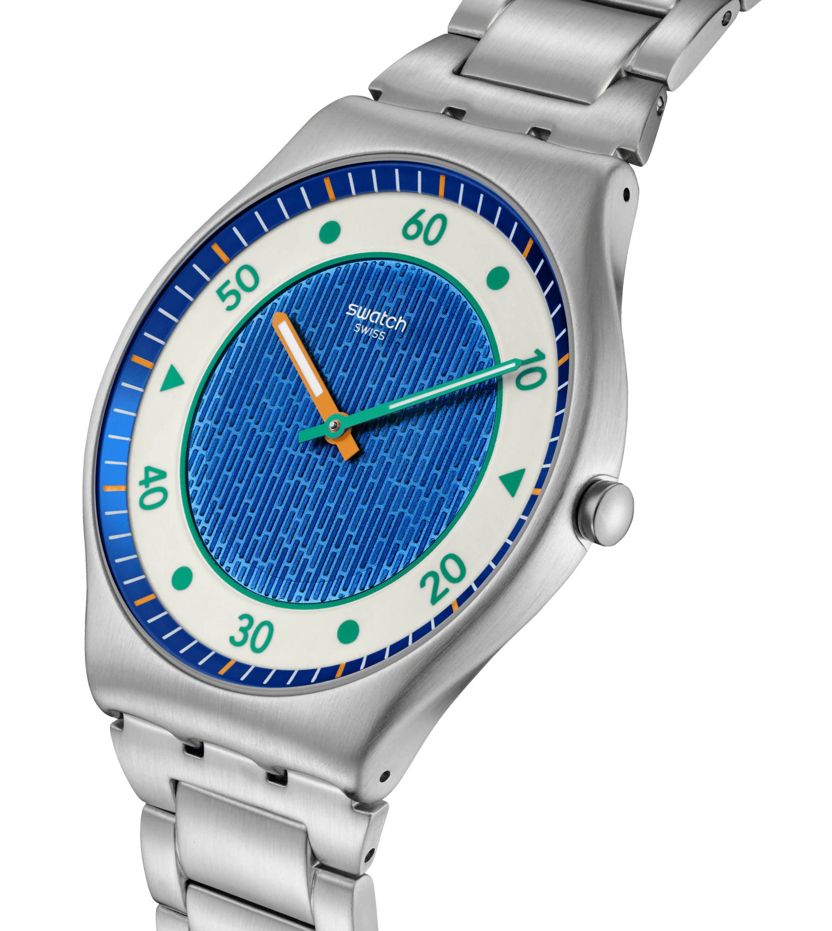 Swatch Ss07s143g Splash Dance Erkek Kol Saati