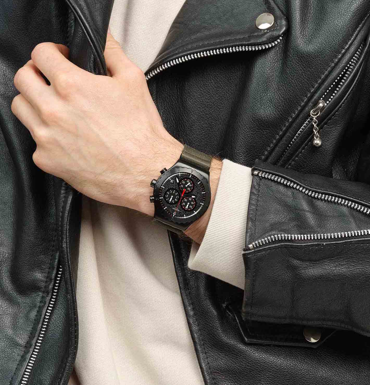 Swatch Yvb416 By The Bonfire Erkek Kol Saati