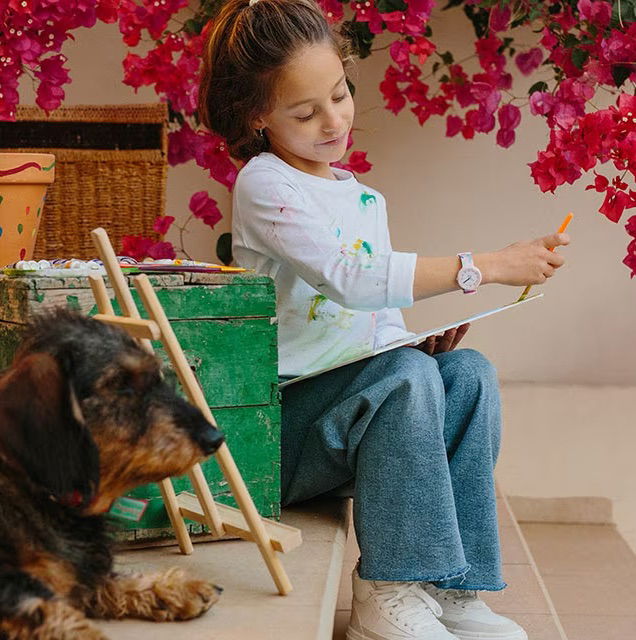 Flik Flak Fpnp142 ART LOVER Çocuk Kol Saati