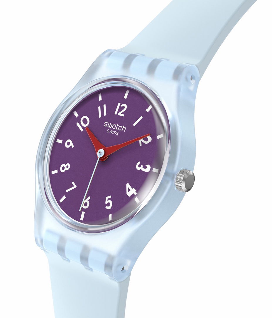 Swatch Ll126 Powder Plum Kadın Kol Saati