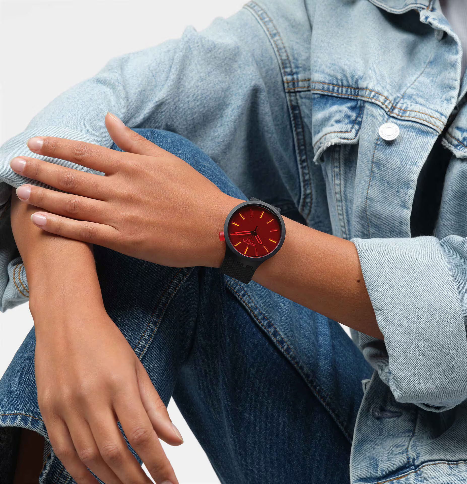 Swatch Sb05b111 Midnight Mode Erkek Kol Saati