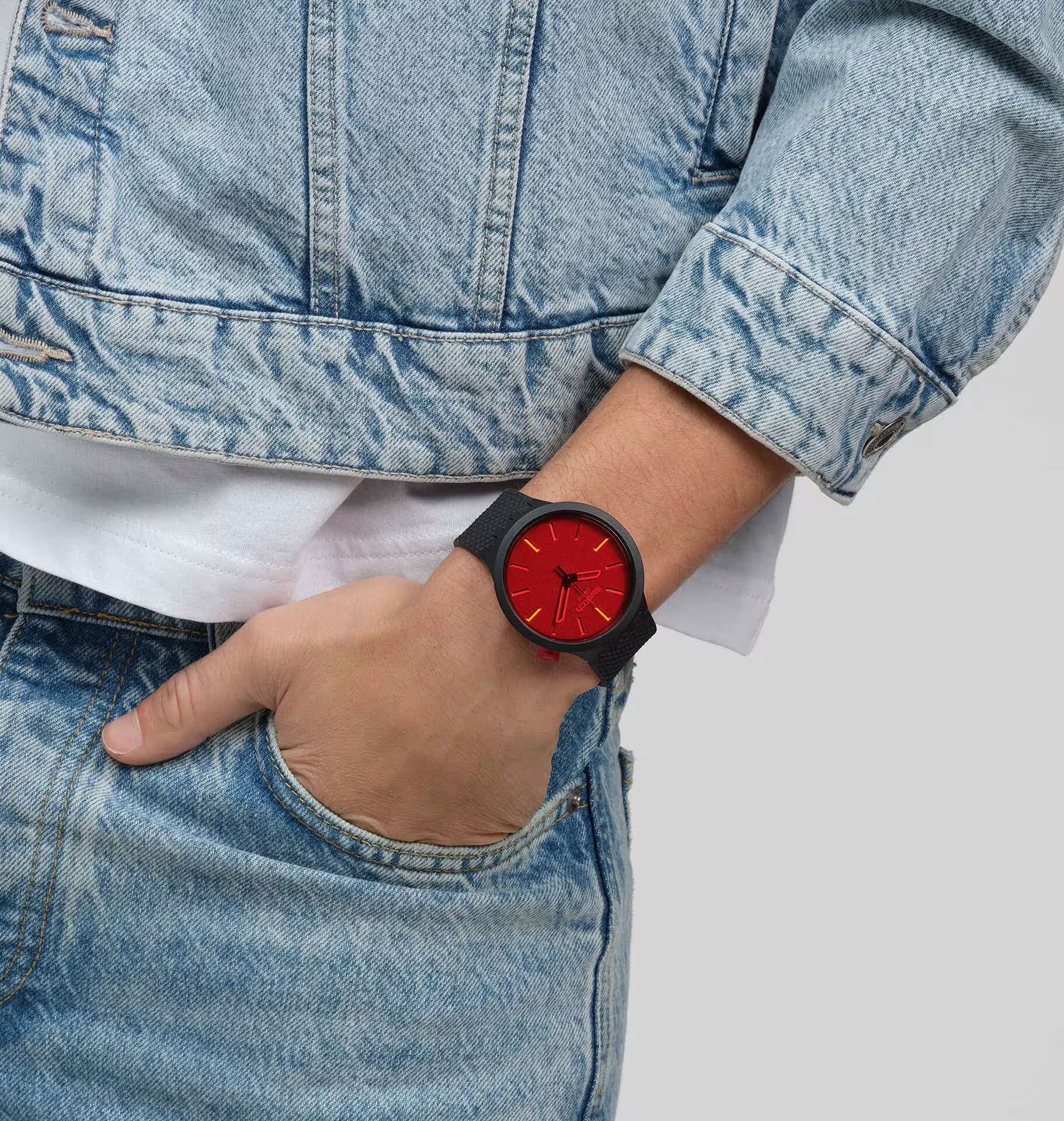 Swatch Sb05b111 Midnight Mode Erkek Kol Saati