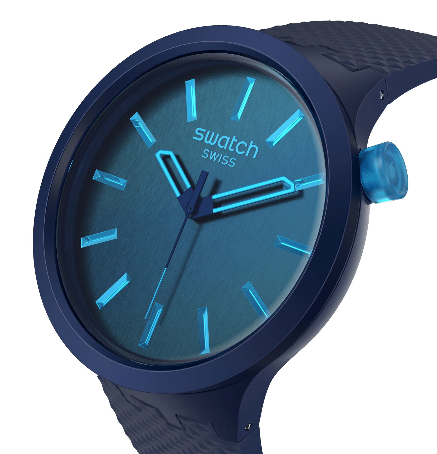 Swatch Sb05n113 Ihdigo Glow Erkek Kol Saati