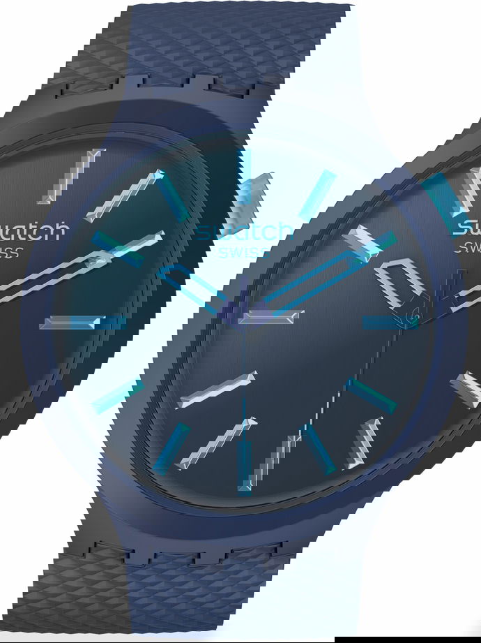 Swatch Sb05n113 Ihdigo Glow Erkek Kol Saati