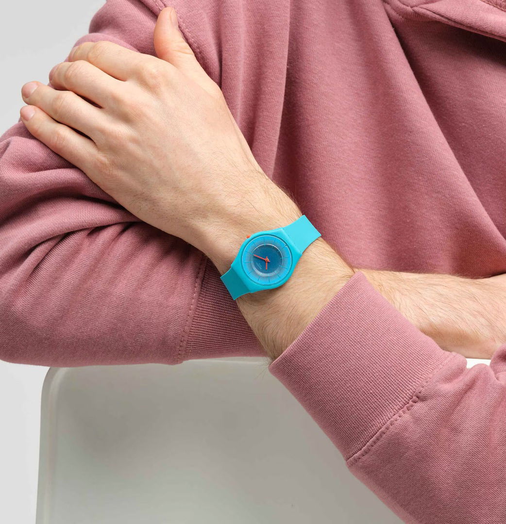 Swatch Ss08n114 Radiantly Teal Kadın Kol Saati