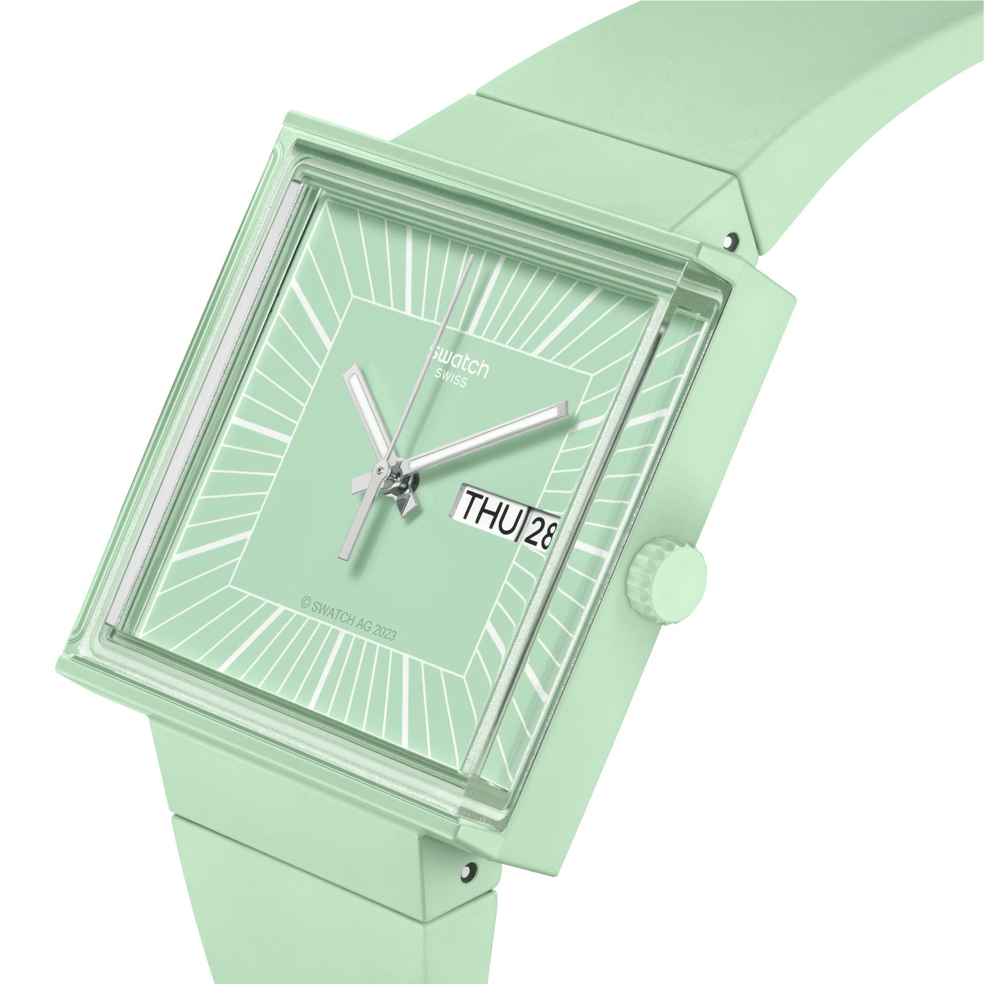 Swatch So34g701 What If…Mint? Kol Saati