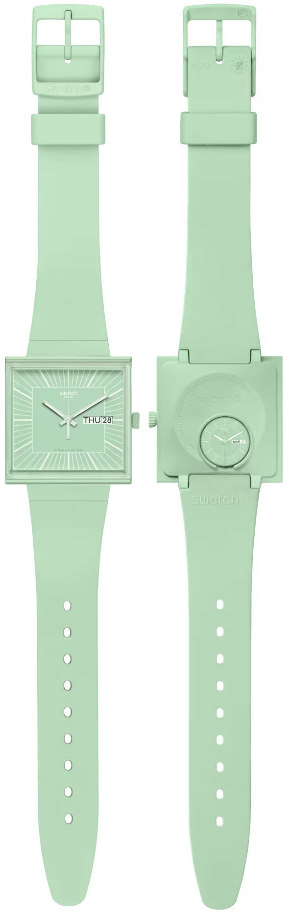 Swatch So34g701 What If…Mint? Kol Saati