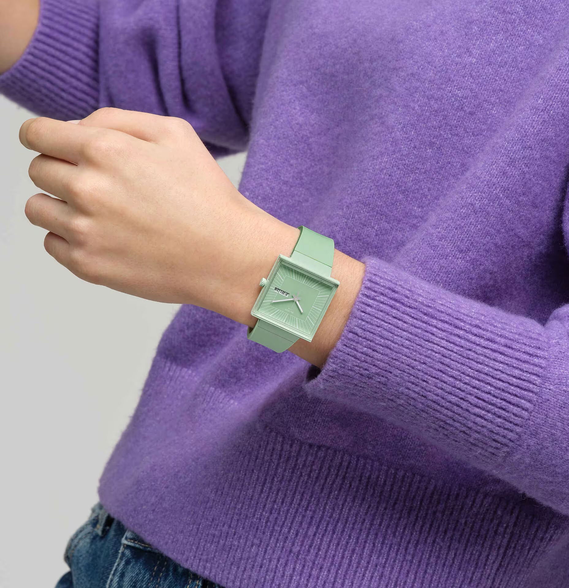 Swatch So34g701 What If…Mint? Kol Saati