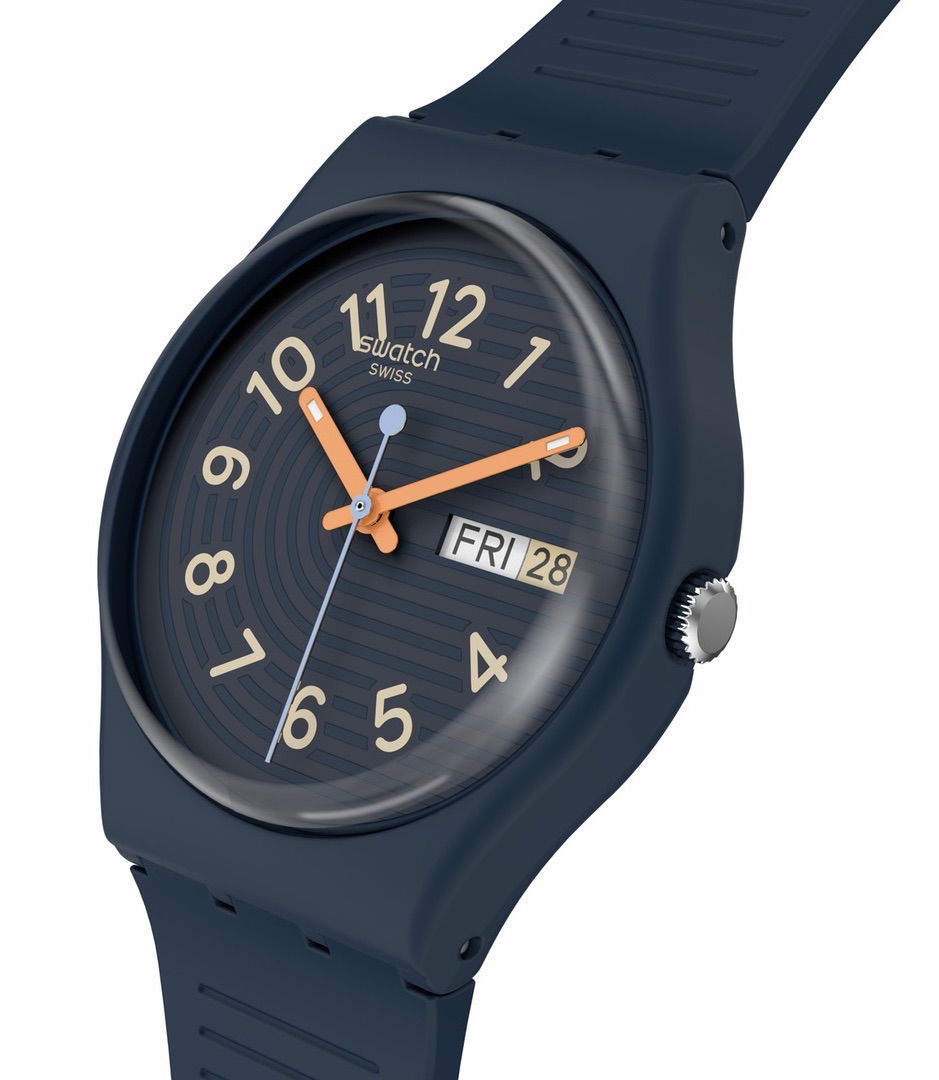 Swatch So28i700 Trendy Lines At Night Kol Saati