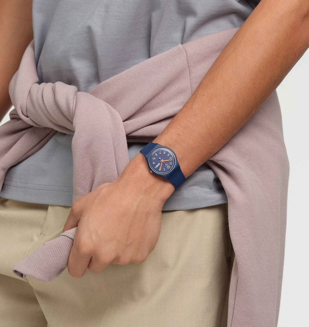 Swatch So28i700 Trendy Lines At Night Kol Saati