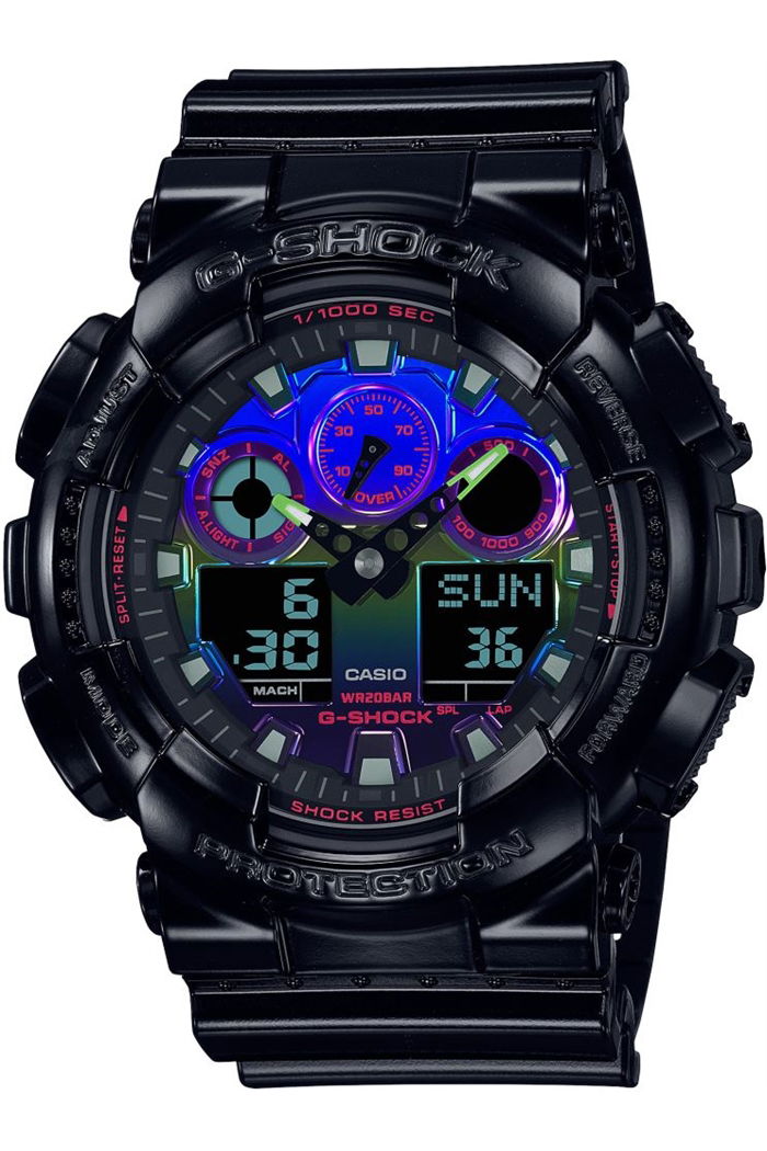 Casio Ga-100Rgb-1Adr G-Shock Erkek Kol Saati