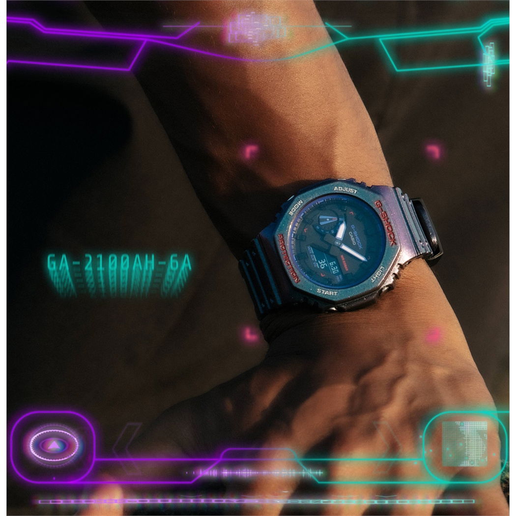 Casio Ga-2100Ah-6Adr G-Shock Erkek Kol Saati