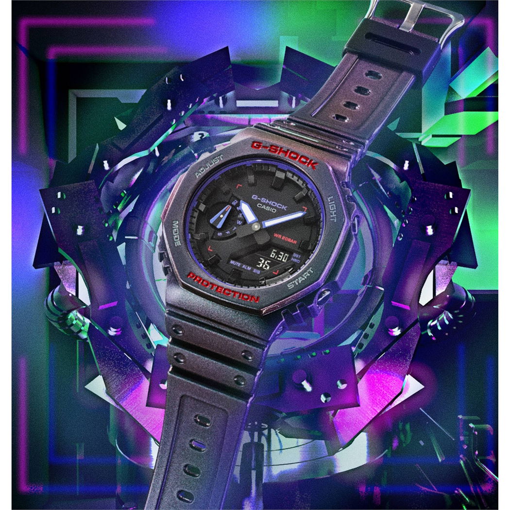 Casio Ga-2100Ah-6Adr G-Shock Erkek Kol Saati