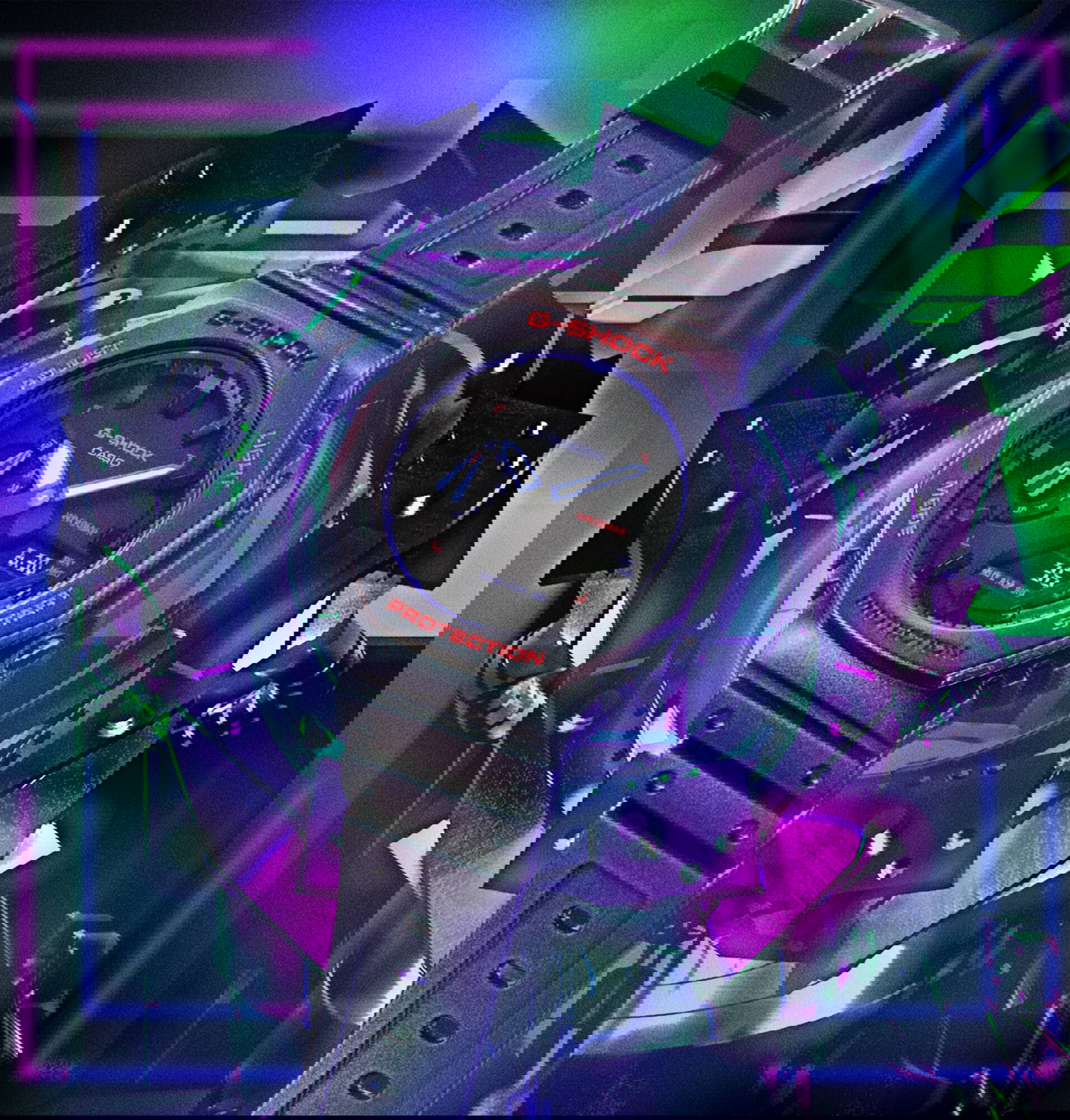 Casio Ga-2100Ah-6Adr G-Shock Erkek Kol Saati