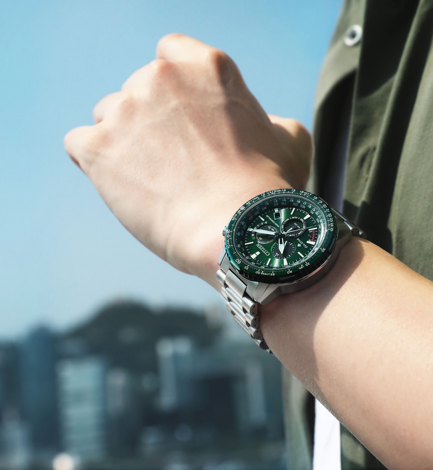 Citizen Promaster Cb5004-59W Radio-Controlled